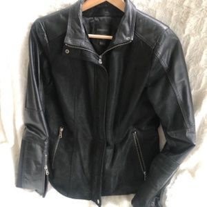 Danier Leather women's leather lined jacket medium